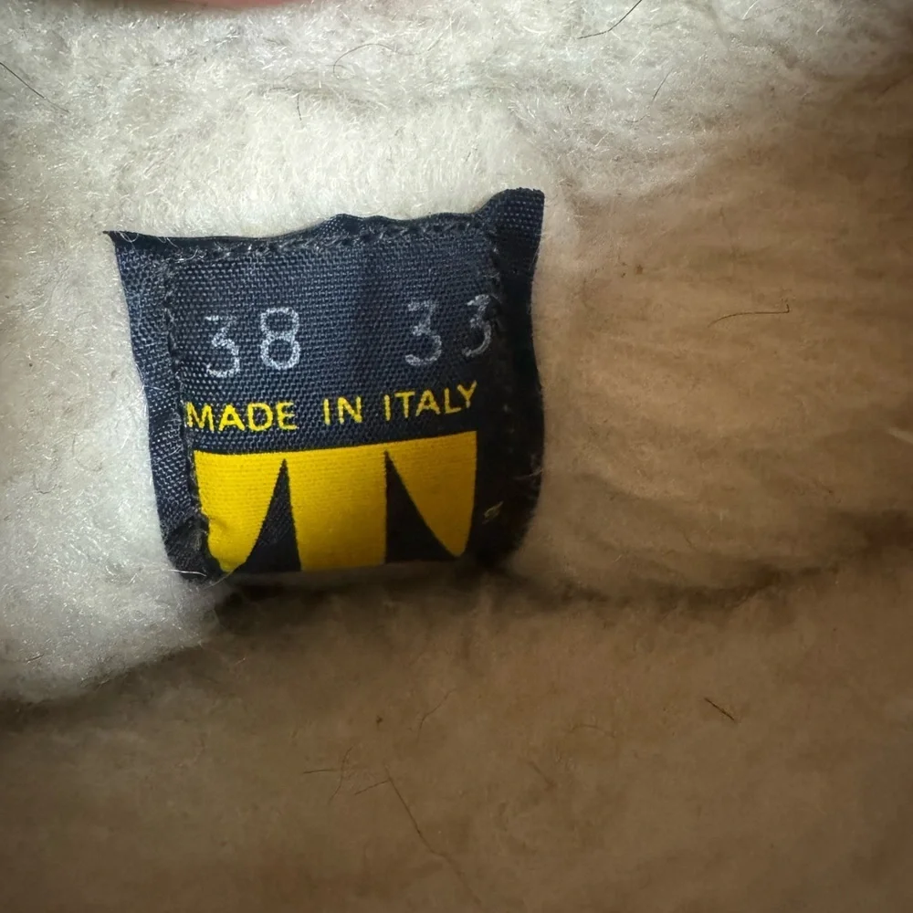 Tecnica Apres ski fur boots with warm lining Size 38 Made in Italy